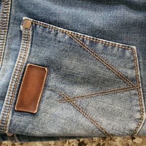 Wrangler Retro Slim Straight Leg Jeans Size 38x34
